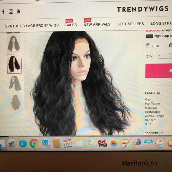 New lace front wig - Picture 1 of 4